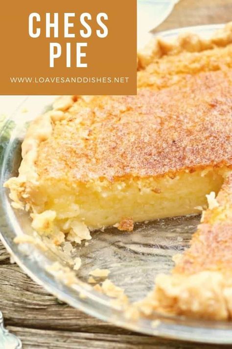 Old Fashioned Chess Pie Recipe, Chess Pies, Lemon Recipes Healthy, Christmas Desert, Lemon Chess Pie, Chess Squares, Chess Pie Recipe, Dessert From Scratch, Chess Pie