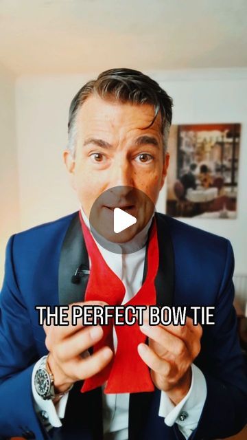 Jonathan Farley on Instagram: "How to tie a bow tie. Quick and easy tutorial to tie the perfect bow tie every time.
#bowtie #bowtietutorial  #howtotieabowtie #tietutorial #tieknots" How To Tie Bow Tie Men, Tying A Bow Tie, Making A Bow Tie, How To Tie A Bow Tie Step By Step, How To Tie A Bowtie, How To Tie A Bow Tie, Tie A Bowtie, Tie A Bow Tie, Bow Tie Tutorial