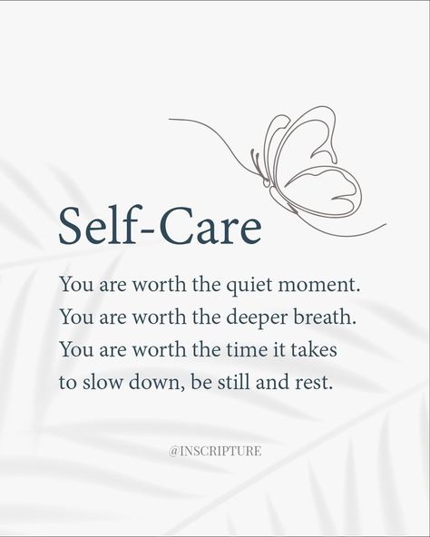 YOU DESERVE THIS 🌿 You are worth the time for self-care. Every deep breath, every lie-in, every moment spent in nature—it's all for you. Prioritise yourself today, because how can you be expected to take care of everyone else, if you don't care for yourself? 🌸 https://www.inscripture.com/ #mentalhealthmatters #selfcarejourney #positivechanges #brighterdays #mentalwellness #celebrateyourwins #healingjourney #smallstepsbigchanges #youarestrong #keepgoing #mentalhealthawareness #selflove #min... I Want To Be Taken Care Of For Once, Remember To Take Care Of Yourself, Don’t Care What Anyone Thinks, Take Care Of Those Who Take Care Of You, Don’t Forget To Take Care Of Yourself, Deep Breath, You Dont Care, Can You Be, Positive Change