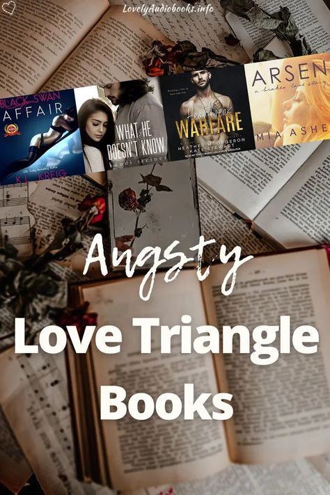 Angsty Love Triangle Books (pin showing book covers of Black Swan Affair, What He Doesn't Know, Heartbreak Warfare, and Arsen) Black Swan Affair Book, Love Triangle Books Romances, Books With Love Triangles, Love Triangle Romance Books, Love Triangle Books, Heartbreak Warfare, Dark Anime Pfp, Reading List Challenge, Dutch Still Life