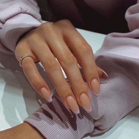 Lavender Nails, Minimal Nails, Simple Acrylic Nails, Classic Nails, Neutral Nails, Minimalist Nails, Dream Nails, Fire Nails, Classy Nails