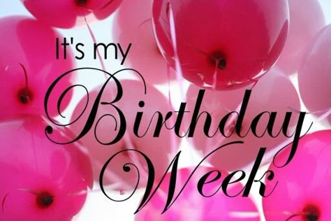 It's my birthday week! Birthday Present Boyfriend, It's My Birthday Week, Present Boyfriend, Birthday Month Quotes, Happy Birthday Month, My Birthday Week, Happy Birthday Wishes Pics, Happy Birthday To Me Quotes, Birthday Wishes Pics