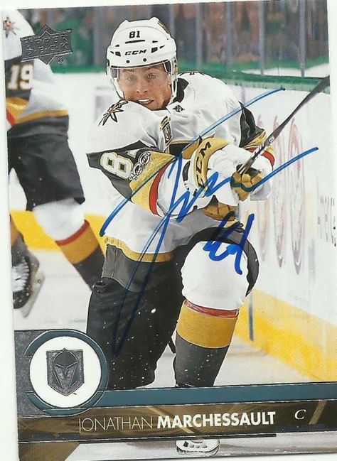 Jonathan Marchessault, Las Vegas Knights, Vegas Knights, Golden Knight, Golden Knights Hockey, Las Vegas Golden Knights, Vintage Hockey, Where To Sell, Vegas Golden Knights