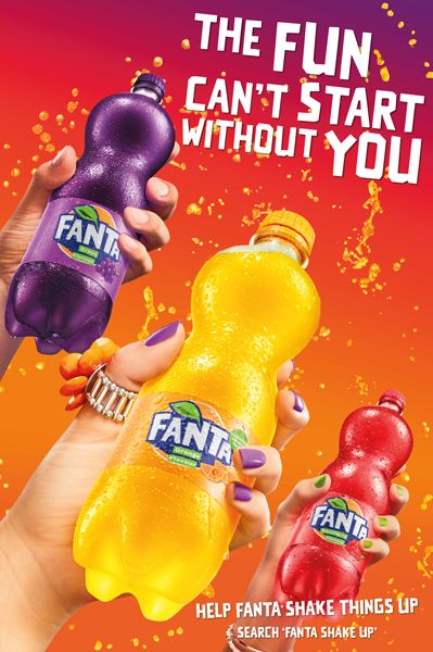 Fanta Flavors, Image Joker, Soda Ads, Boost Drink, Orange Poster, Coffee Sale, Sparkling Drinks, Drinks Brands, Food Ads