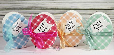 Easter Treat Boxes Diy, Stampin Up Easter Treat Holders, Stampin Up Easter Treats, Diy Treat Boxes, Easter Favor Boxes, Easter Cheese, Easter Treat Holders, Treat Boxes Diy, Easter Egg Treats