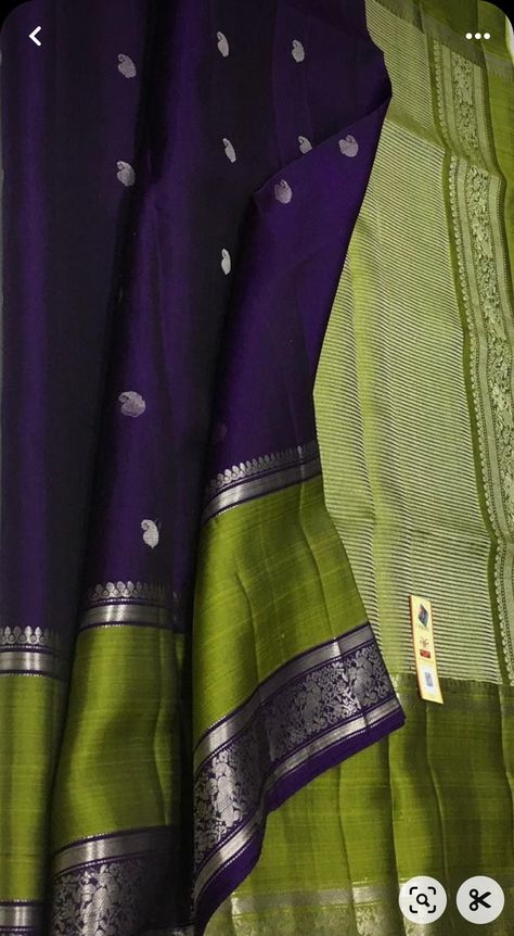 Dark Colour Silk Sarees, Purple Colour Combinations Saree, Purple Colour Kanchi Pattu Sarees, Latest Silk Saree Colour Combinations, Best Saree Colour Combination, Pattu Saree Colour Combinations, Pattu Sarees Color Combinations, Silk Saree Colour Combinations, Green Mysore Silk Saree