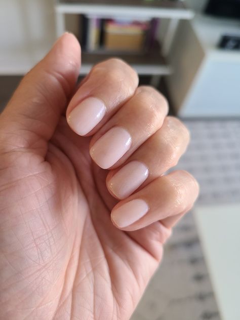 Chiffon Nail Color, Engagement Photos Nails Color, Nude Shellac Nails, Opi Shellac, Pink Shellac, Overlay Nails, Engagement Nails, Bridesmaids Nails, Opi Nail Colors