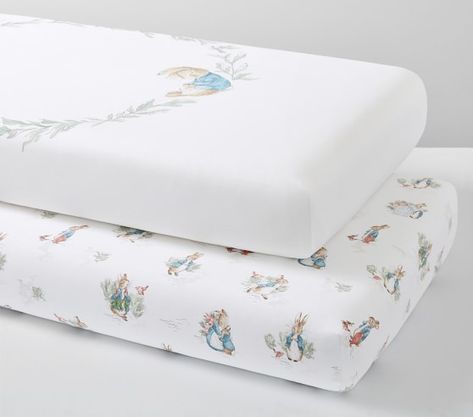 Boy Nursey, Beatrix Potter Nursery, Heirloom Baby Blankets, Peter Rabbit Nursery, Crib Fitted Sheet, Rabbit Nursery, Toddler Quilt, Swaddle Sets, Rabbit Baby