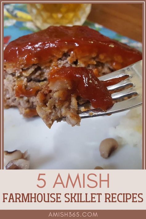 Amish Meatloaf Recipe, Meatloaf With Oats, Amish Meatloaf, Amish Farmhouse, Best Amish Recipes, Old Fashioned Meatloaf, Pennsylvania Dutch Recipes, Weekend Recipes, Mennonite Recipes