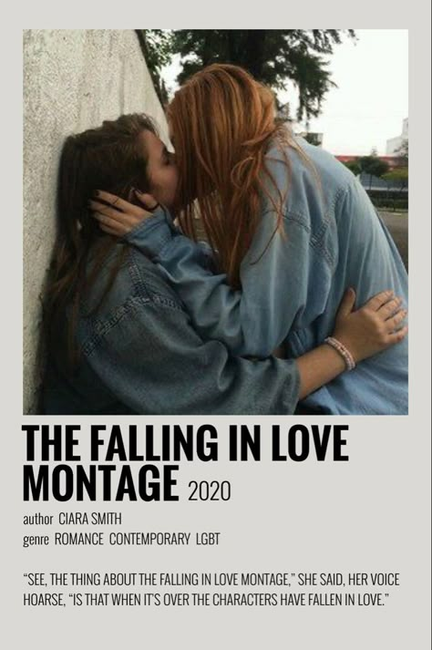 Frenemy Aesthetic, Wlw Movies To Watch, The Falling In Love Montage, Falling In Love Montage, Gl Movie, Book Posters Polaroid, Bloomington Movie, Queer Movies, Wlw Movies