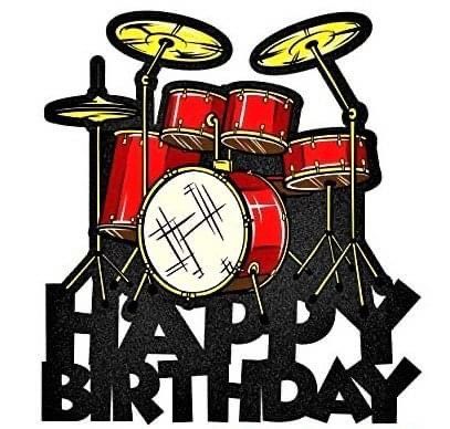 Happy Birthday Drums, Drummer Gifts, Mini Cakes Birthday, Happy Birthday Photos, Cake Decorating Frosting, Rangoli Designs Diwali, Happy B Day, Family Birthdays, Man Birthday