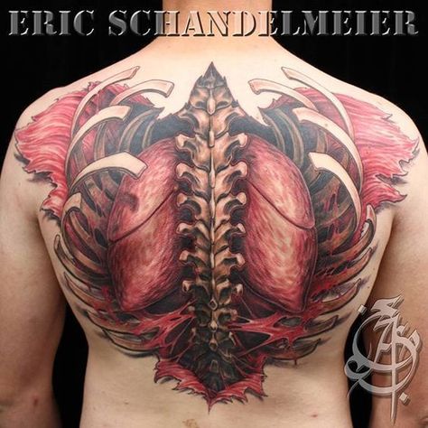 Eagle Back Tattoo, Skinhead Tattoos, Blood Eagle, Justice Tattoo, Seattle Tattoo, Anatomy Bones, Vikings Tattoo, Scary Tattoos, Nordic Tattoo