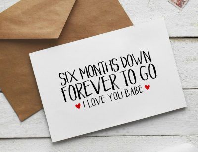 Bday Gifts For Bf, Bf Bucket List, Happy 6 Month Anniversary, 6 Month Anniversary Quotes, Message For My Husband, Month Anniversary Quotes, 6 Month Anniversary Boyfriend, Happy Anniversary Day, Anniversary Captions