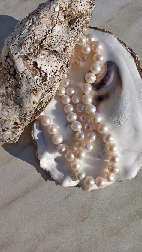 Pearls Aesthetic, Pearl Jewelery, Pearl Aesthetic, Pearls Photography, Aphrodite Aesthetic, Pearl Wallpaper, Pearl Beach, Pearl Jewels, Mermaid Aesthetic