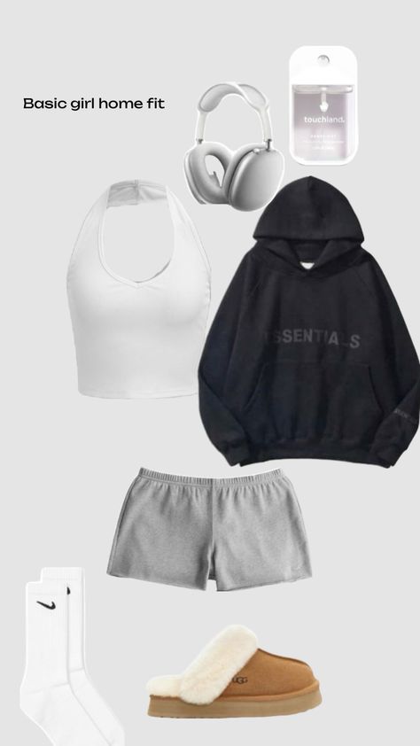 White Sweats Outfit, Sweats Outfit, Casual Preppy Outfits, Cute Lazy Outfits, Cute Lazy Day Outfits, Lazy Day Outfits, Cute Preppy Outfits, Cute Swag Outfits, Cute Everyday Outfits