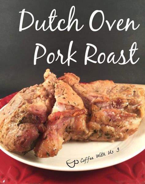 Dutch Oven Pork Roast | Looking for a delicious roast recipe for your Dutch Oven?? This one is AMAZING!! Your whole family will love the flavors of this roast & it's sure to become one of your go-to family dinner recipes. Click the pin for the recipe! Dutch Oven Pork Roast, Oven Pork Roast, Pork Roast Recipes Oven, Roast In Dutch Oven, Dutch Oven Pork, Pork Sirloin, Recipes Pork, Pork Roast Recipes, Pork Shoulder Roast