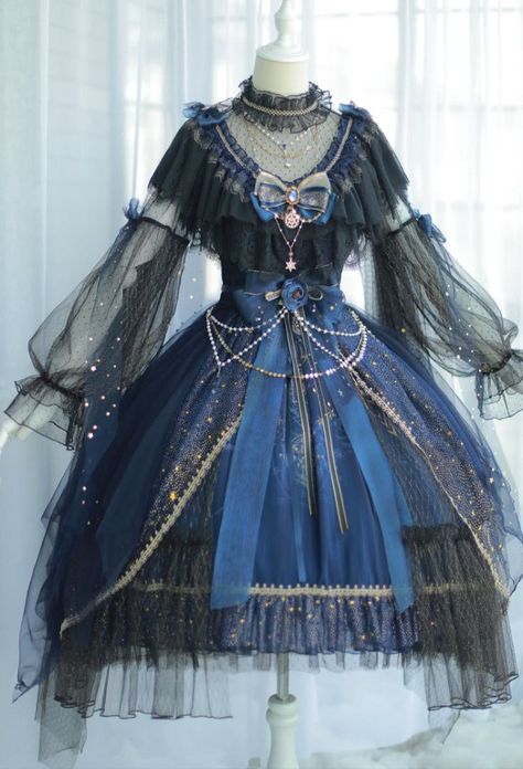 New Release: Fantasy Mirror 【-The Falling Sky-】 Lolita JSK and Accessories

◆ Shopping Link >>> https://lolitawardrobe.com/fantasy-mirror-the-falling-sky-lolita-jumper-dress_p7092.html Fantasy Mirror, Space Dress, Moon Dress, Space Outfit, Witch Dress, Lolita Outfits, Gaun Fashion, Fantasy Dress, Fantasy Fashion