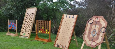 Giant Yard Games, Wedding Party Games, Diy Yard Games, Outdoor Party Games, Event Games, Wooden Board Games, Wood Games, Garden Games, Woodworking Toys