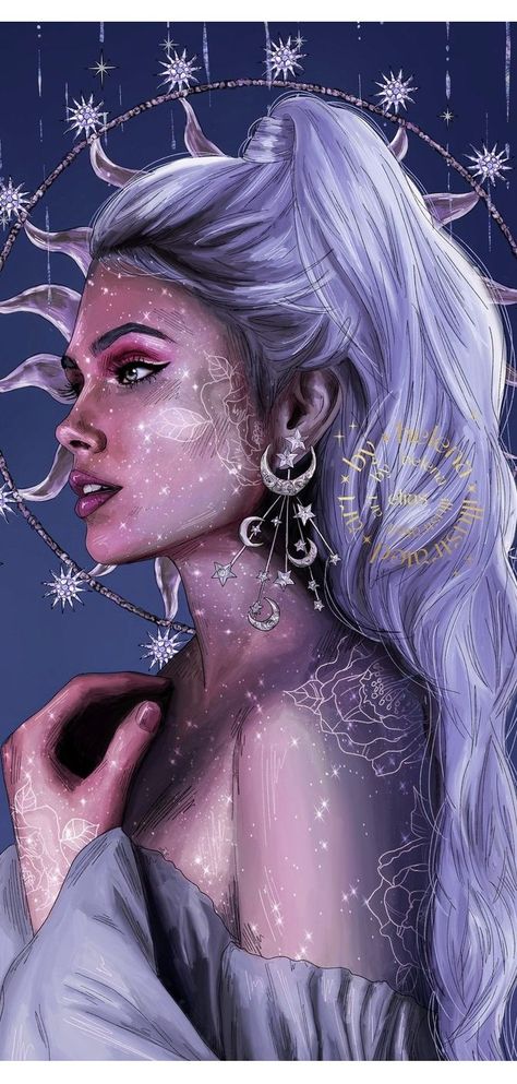 Astraea Goddess Aesthetic, Celestial Art Goddesses, Queen Astraea, Asteria Goddess, Ethereal Galaxy, Goddess Aesthetics, Goddess Oc, Air Goddess, Space Goddess