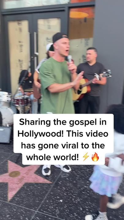 (16)Sharing the gospel in downtown Hollywood on the walk of fame! The stor... | TikTok The Person Who Sent You This Wants You To Know, Christian Testimonies, Bible Videos, Jesus Videos, Worship Videos, Christian Board, Christian Jokes, Bible Humor, Christian Quotes God