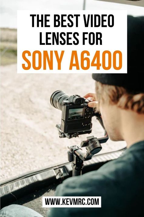 Find the best video lens for Sony A6400. camera lens guide | photo guide | best sony lenses | photography gear Camera Lens Guide, Lenses Photography, Sony A6400, Shoot Video, Sony Lens, Sony Lenses, Lens Guide, Off Camera Flash, Photography Gear