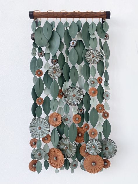 Macrame And Clay, Ceramic Loom, Terracotta Wall Hanging, Common Wildflowers, Happy International Womens Day, Clay Wall Hanging, Terracotta Wall, Ship Artwork, Leather Wall