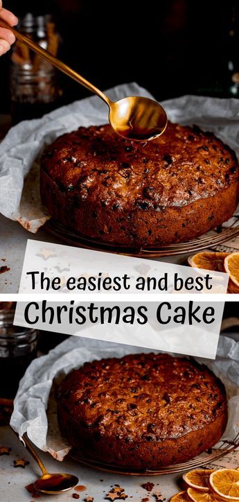 Alcohol Free Christmas Cake, Christmas Fruitcakes, Xmas Cake Recipes, Moist Fruit Cake Recipe, Best Christmas Cake, Best Christmas Cake Recipe, Easy Christmas Cake, Fruit Cake Recipe Easy, Fruit Cake Recipe Christmas