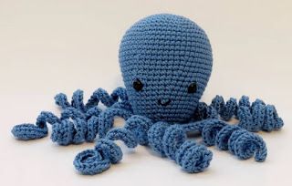 Octopus Crochet Pattern Free, Doorstop Pattern, Baby Haken, Amigurumi Octopus, Baby Hat Free Pattern, Octopus Crochet, Octopus Crochet Pattern, Basket Tutorial, Baby Crochet Patterns Free