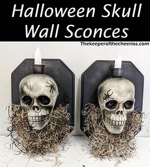 Diy Halloween Skull, Halloween Decorations Outdoor Scary, Skull Decor Diy, Horror Crafts, Food Halloween, Skull Wall Decor, Skull Crafts, Creepy Halloween Decorations, Wall Scones