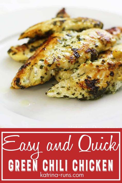 Quick and easy Green Chili chicken with a spicy and flavorful marinade will be an instant hit for your weeknight meal rotation. Gluten-free, Keto, Paleo, Whole 30 #spicychicken #southwestchicken #glutenfreechicken #ketochicken #whole30chicken #weeknight #mealprep Roasted Green Chili Recipes, Green Chili Chicken Lasagna, Easy Green Chili, Roasted Green Chili, Green Chili Recipes, Meal Rotation, Green Chili Chicken, Green Chile Chicken, Chili Chicken