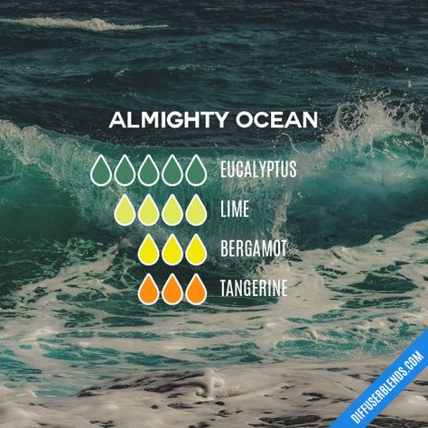 Oceanus: rivers, ocean Summer Essential Oils, Doterra Diffuser Blends, Essential Oil Combinations, Doterra Essential Oils Recipes, Magia Das Ervas, Essential Oil Diffuser Blends Recipes, Young Living Essential Oils Recipes, Essential Oils Guide, Essential Oil Diffuser Recipes