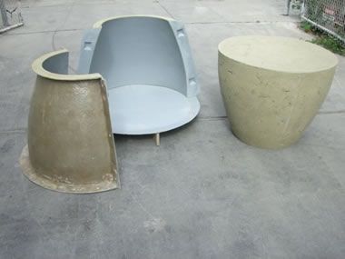 Reusable Furniture Molds for Concrete Planters, Stools, and Tables Unveiled by Buddy Rhodes - The Concrete Network Furniture Molds, Molds For Concrete, Cement Furniture, Concrete Stool, Concrete Table Top, Diy Garden Fence, Cement Flower Pots, Concrete Forms, Concrete Furniture