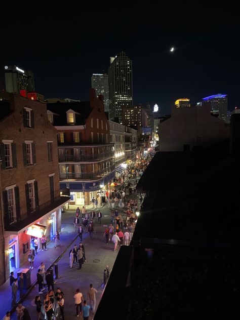 New Orleans Nightlife, New Orleans Aesthetic, New Orleans Bourbon Street, Meghan Quinn, Bourbon Street New Orleans, New Orleans City, Girls Trips, Life Goals Future, Bourbon Street