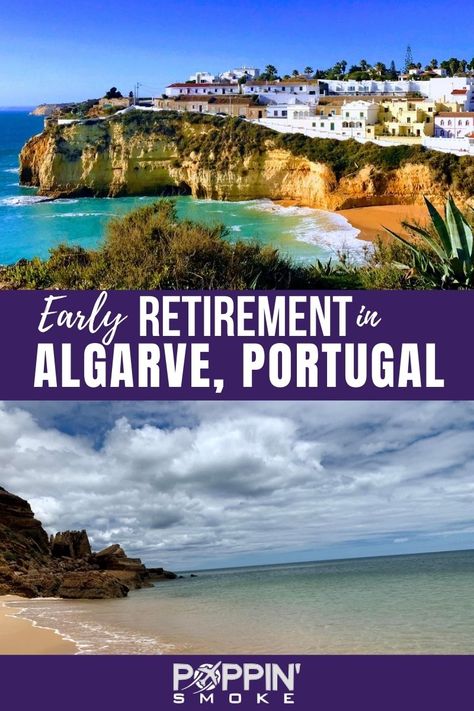 Wondering where to retire in Portugal? A little town in the Algarve region is one of the best spots! This early retiree moved there at age 50 and loves expat life in Portugal. Find out how she chose her location, how she obtained residence in Portugal, and what day-to-day life is like in this popular European retirement destination. How to retire in Portugal | Where to retire in Portugal Best places to retire in Portugal | Algarve, Portugal retirement Portugal Expat, Living In Portugal, Best Places In Portugal, Retire Abroad, Working Abroad, Portugal Vacation, Best Places To Retire, Portugal Algarve, Portugal Travel Guide