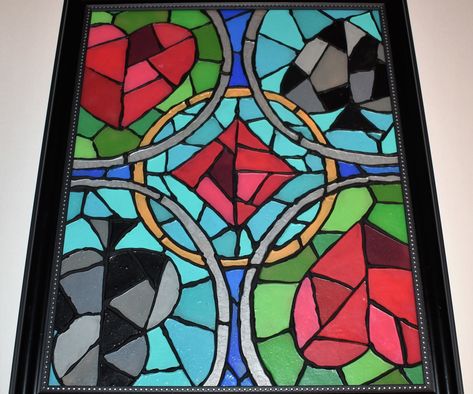 Faux Stained Glass Diy, Stained Glass Templates, Diy Wood Snowman, Glass Crafts Diy, Diy Father's Day Crafts, Diy Stained Glass Window, L'art Du Vitrail, Diy Staining, Glass Diy