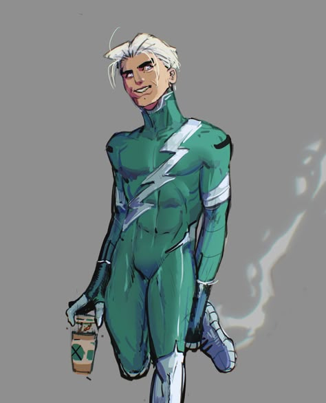 Quicksilver Comics, Marvel Comics Characters Art, Quicksilver Xmen, Quicksilver Marvel, Marvel Concept Art, Marvel Character Design, X Men Evolution, Pietro Maximoff, Superhero Characters