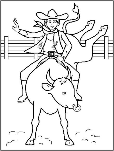 Free Printable Cowboy Coloring Pages For Kids Western Coloring Pages, Rodeo Crafts, Bali Restaurant, Santa Coloring Pages, Cowboy Pictures, Coloring Contest, Preschool Coloring Pages, Wilde Westen, Horse Coloring Pages