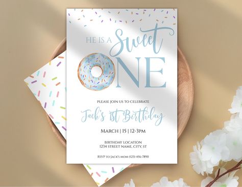 For your sweet little 🍩ne | and one files comes with all 3 color options to choose from! * #jessmariedesignsshop #jessmariedesigns #etsy #homemade #gifts #etsyfinds #etsybestsellers #smallbusiness #workfromhome #sweetlittleone #hesasweetone #shesasweetone #firstbirthday #1stbirthday #donutbirthday Sweets First Birthday Theme, Shes A Sweet One First Birthday, Sweet One Invitation, 1st Birthday Girl Sweet One, She’s A Sweet One Birthday, She's A Sweet One Birthday Theme, A Sweet One First Birthday, Sweet One Birthday Theme, First Birthday Sweet One