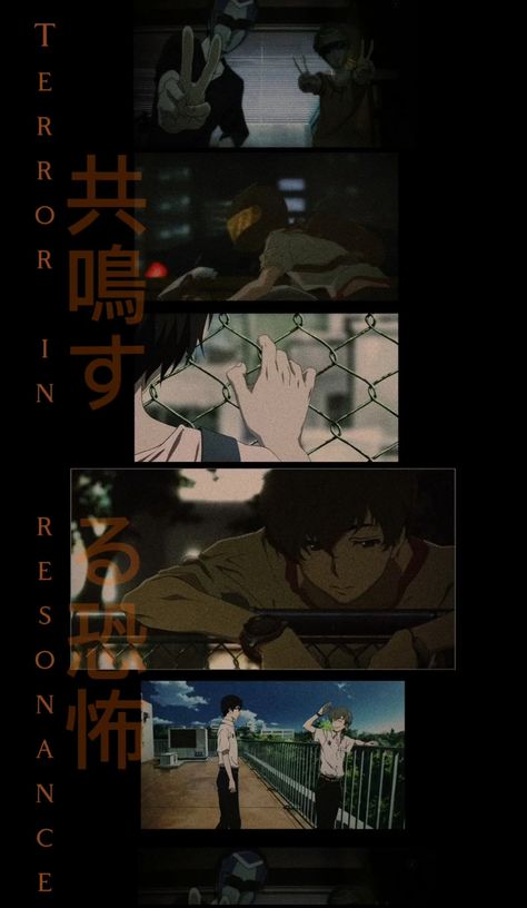 this anime>> 🤲🏻 Terror In Resonance Poster, Terror In Resonance Wallpaper, Terror In Resonance, Nuh Uh, Tokyo Ghoul Wallpapers, Anime Soul, Astral Projection, Cool Anime Wallpapers, Anime Wallpapers