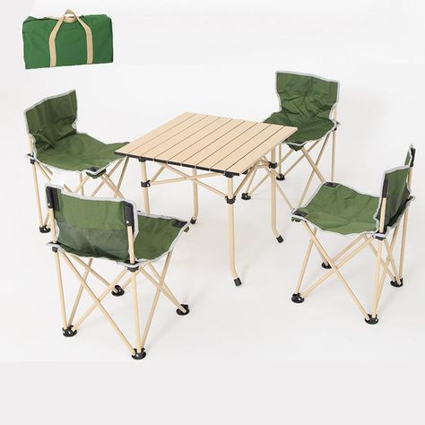 Outdoor Picnic Table, Steel Bed Design, Barbecue Camping, Portable Barbecue, Outdoor Folding Table, Steel Bed, Outdoor Tables And Chairs, Table And Chair Set, Chair Outdoor