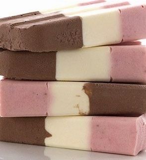 Nepolian Aesthetic, Neapolitan Core, Neapolitan Aesthetic, Girl From Ipanema, Choco Biscuit, Neapolitan Ice Cream, Carob Powder, Low Fat Yogurt, Cream Aesthetic