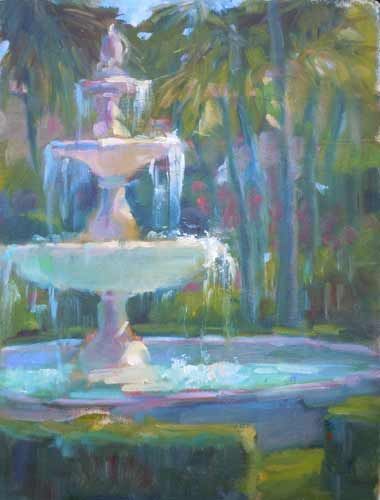 Fountain Painting, Agnes Pelton, Purple Bedroom, Watercolor Paintings For Beginners, Seascape Art, Canvas Painting Designs, Painting Inspo, Wow Art, Night Painting