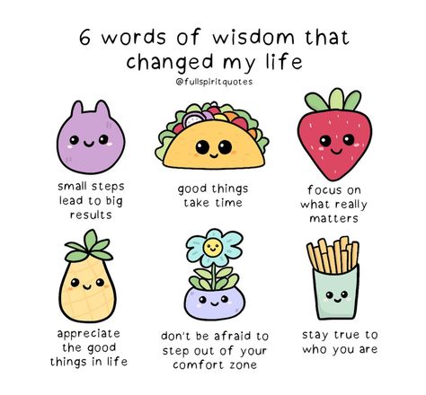 Food Positive Quotes, Food Affirmations Positive, Food Positivity Quotes, Motivational Quotes Cute Animals, Kawaii Positive Affirmations, Positive Quote Poster, Cute Images With Quotes, Mental Health Facts, Self Motivation