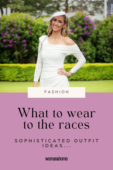 Dresses For The Races Classy, Dress For Horse Races, Dress For The Races, What To Wear To The Races, Races Outfits For Women, Horse Race Outfits For Women, Horse Racing Outfits Women, Day At The Races Outfit, Horse Race Outfit Dresses