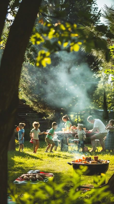 "Family Barbecue Fun: A #joyful family gathering around a barbecue grill in a #sunlit garden, sharing a #lovely meal. #family #barbecue #children #garden #outdoors #aiart #aiphoto #stockcake ⬇️ Download and 📝 Prompt 👉 https://stockcake.com/i/family-barbecue-fun_702088_1113051" Summer Aesthetic Family, Family Meeting Aesthetic, Family Barbeque Aesthetic, The Art Of Gathering, Family Fun Aesthetic, Family Dinner Photoshoot, Family Candid Photos, Family Bbq Aesthetic, Family Picnic Aesthetic