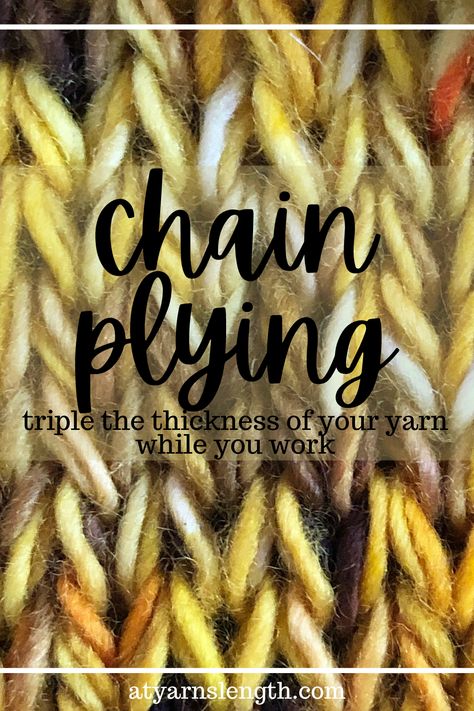 Multiple Strand Crochet, Crocheting With Two Strands Of Yarn, Two Strand Crochet, Local Yarn Shop, Crochet Chain, Yarn Skein, Bulk Up, Yarn Ball, Fine Yarn