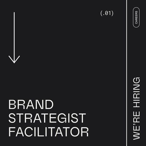 MOTTO® | Branding Company on Instagram: "⚡️MOTTO IS HIRING ⚡️ We’ve got quite a few roles open for 2023 and excited to expand our diverse team. Motto® is a culture-first and people-centric company focused on complex strategic branding projects in the innovation and tech space. You'll find most of our projects to be complex, method-driven, dynamic and fascinating. We are high-performing team and you’ll be expected to do some of your best work here. You’ll be motivated to push your limits, be ke Tech Company Branding, Branding Company, Push Your Limits, Be Motivated, Tech Company, Branding Projects, Brand Strategist, Company Branding, We're Hiring