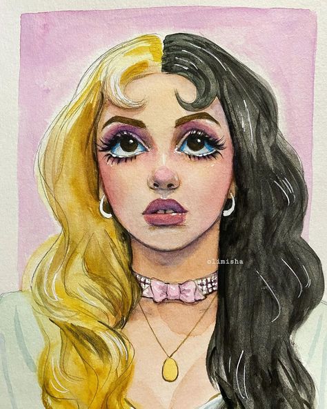 Melanie Martinez Drawings Color Book, Melanie Martinez Painting Ideas, Melanie Martinez Reference, Melanie Martinez Painting, Drawing Melanie Martinez, Melanie Martinez Sketch, Melanie Martinez Fan Art, Melanie Martinez Drawing, Melanie Martinez Art