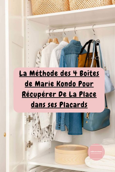 Si vous nettoyez votre placard ou envisagez de le faire prochainement, vous devrez peut-être vous pencher sur la nouvelle méthode proposée par Marie Kondo pour récupérer de la place dans les placards. La première personne qui vient à l'esprit quand on parle d'ordre est sûrement Marie Kondo . Elle est l'un des gourous de l'ordre les plus connus. Methode Marie Kondo, Diy Home Decor, Home Diy, Home Decor