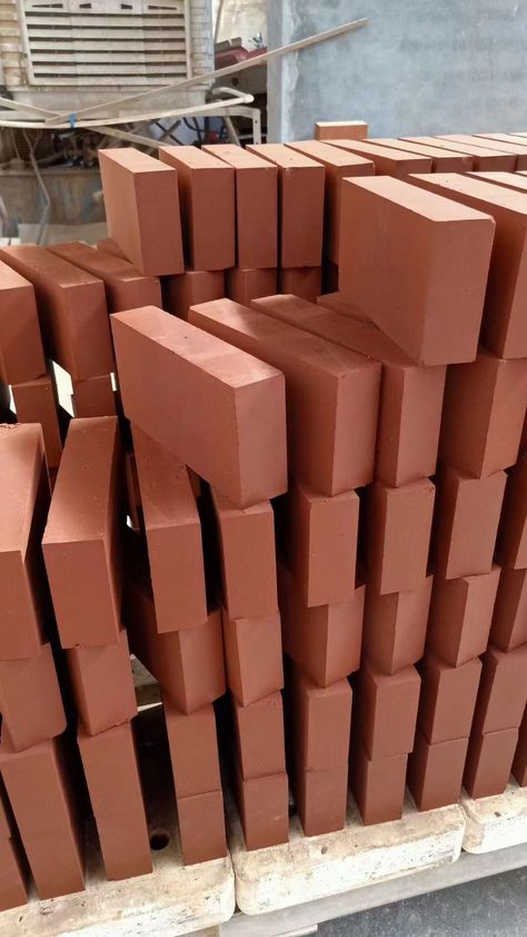 Clay paving bricks 🧱 Terracotta red brick 240*115*50mm Square edge #Taitonebrick #klinker #terracotta #brickpaver Terracota Bricks, Paving Bricks, Red Clay Bricks, Terracotta Brick, Stained Floors, Clay Bricks, Clay Pavers, Concrete Stained Floors, Brick Pavers